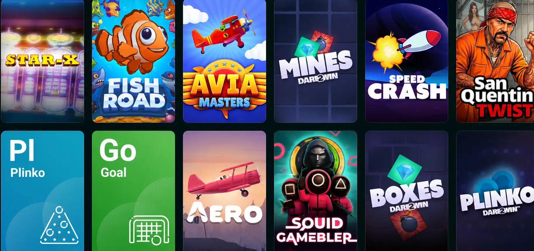rivo casino mini games